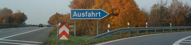 Ausfahrt