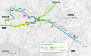 Liniennetzkonzept der Campusbahn