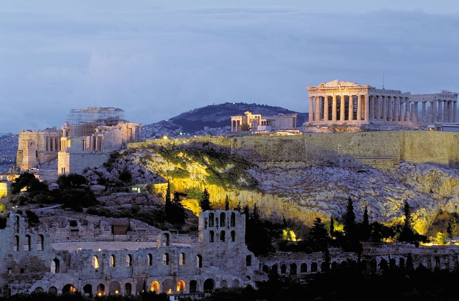 Akropolis in Athen, Griechenland