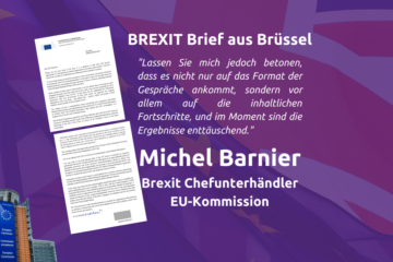 Michel Barnier francois EU commission kommission brief letter brexit friedrich jeschke volt europe europa aachen köln nrw