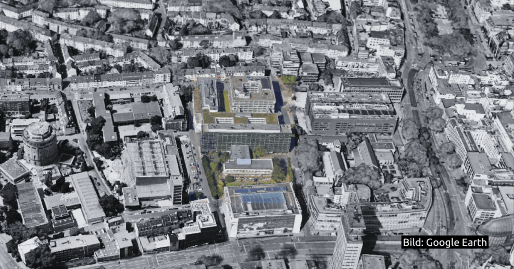 2025 Köln Kaufhof Areal Innenstadt Google Earth Volt Friedrich Jeschke